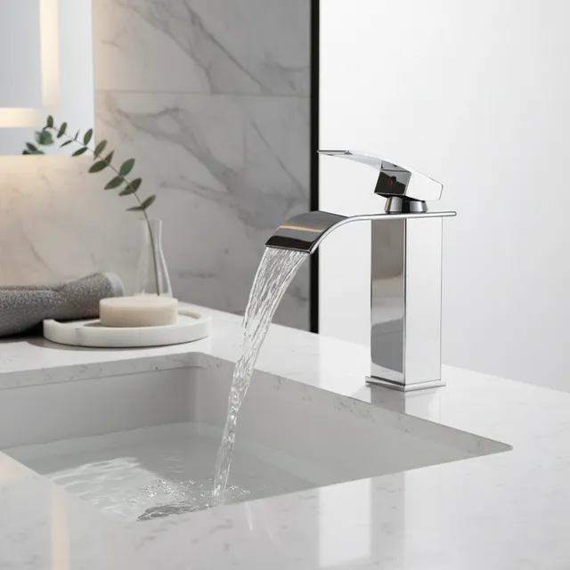 Robinet de lavabo en acier inoxydable