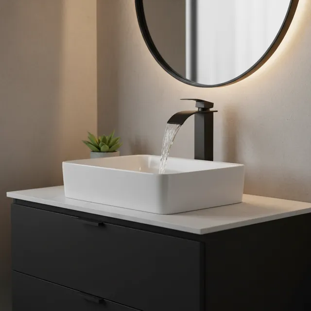Robinet de salle de bains
