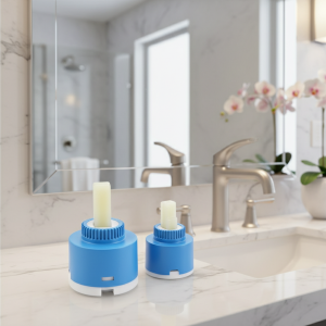 Robinet à cartouche thermostatique à disque en céramique, 35/40mm, mitigeur d’eau, pièce de rechange, cartouche en céramique Robinet à cartouche thermostatique à disque en céramique, 35/40mm, mitigeur d’eau, pièce de rechange, cartouche en céramique