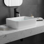 Robinet d&rsquo;Eau Chaude et Froide en Acier Inoxydable 304, Style Minimaliste, pour Évier Élégant