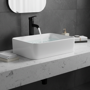 Robinet d&rsquo;Eau Chaude et Froide en Acier Inoxydable 304, Style Minimaliste, pour Évier Élégant