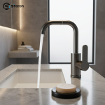 STARON mitigeur de lavabo de salle de bains, robinet de lavabo de salle de bains 720 °   Giroir pour éviers, accessoires de robinet mitigeur chaud et froid en acier inoxydable