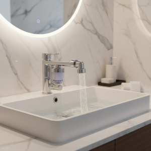 Buse de Pulvérisation pour Évier et Douche, Accessoire de Cuisine, avec Connecteur à 3 Voies, Cascade Buse de Pulvérisation pour Évier et Douche, Accessoire de Cuisine, avec Connecteur à 3 Voies, Cascade