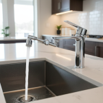 Bras Rotatif ABS avec Buse et Prolongateur de Moteur, Tête de Conversion pour Cuisine