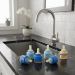 Robinet de lavabo de cuisine, noyau de valve en céramique 25/35/40, chauffe-eau, mélangeur d&rsquo;eau, interrupteur central, pièces de réparation