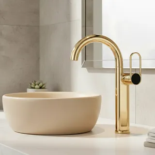 Bec pivotant grand robinet De salle De bains mélangeur Torneiras De…