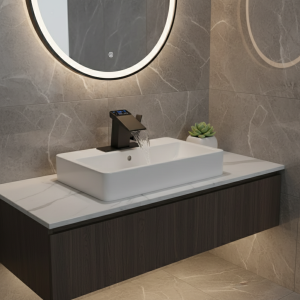 Lumière de luxe hydroélectrique affichage numérique température salle de bains lavabo robinet de salle de bains robinets de salle de bains Lumière de luxe hydroélectrique affichage numérique température salle de bains lavabo robinet de salle de bains robinets de salle de bains