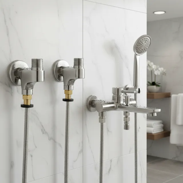 Robinet de baignoire de douche en acier inoxydable 304