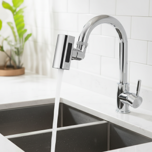 Buse de robinet multifonctionnelle, connecteur de douche, évier de cuisine, cascade, 4 modes de sortie d&rsquo;eau, extension universelle du robinet d&rsquo;eau