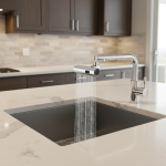 Nouveau Robinet d&rsquo;extension pivotant universel à trois modes, cascade de cuisine, buse anti-éclaboussures, évier multifonction