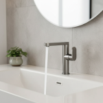 Robinet de lavabo à double usage chaud et froid, ingénierie d&rsquo;hôtel, robinet rotatif créatif anti-éclaboussures