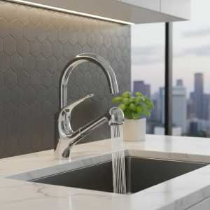 Pulvérisateur de robinet de cuisine chromé, nouveau style, pour la maison, la cuisine, la piscine, la nervure de douche, question pratique, tête de remplacement Pulvérisateur de robinet de cuisine chromé, nouveau style, pour la maison, la cuisine, la piscine, la nervure de douche, question pratique, tête de remplacement