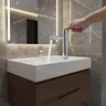 Robinet à fermeture automatique chromé