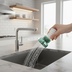 Barboteur de robinet rotatif universel à 360 degrés, économiseur d&rsquo;eau pivotant, pomme de douche, adaptateur de buse de robinet de cuisine, accessoires d&rsquo;évier