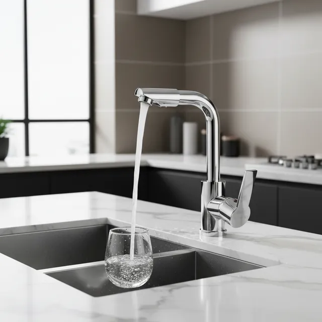 Robinet de lavabo rotatif pour cuisine et salle de bains