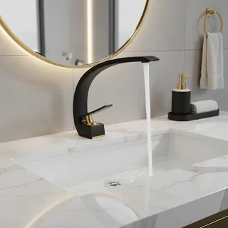 Robinet de centre commercial en laiton à eau froide et chaude