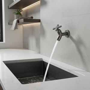 Bassin Mural en Laiton, Bec de Jardin Extérieur, Vadrouille, Robinet de Piscine, Eau Froide Simple, HOKitchen, Évier F/05 ET Bassin Mural en Laiton, Bec de Jardin Extérieur, Vadrouille, Robinet de Piscine, Eau Froide Simple, HOKitchen, Évier F/05 ET