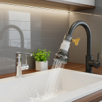 Pommeau économiseur d&rsquo;économie d&rsquo;eau pivotant, douche de cuisine, robinet universel rotatif à 360 degrés, barboteur, adaptateur de buse de robinet, accessoires d&rsquo;évier