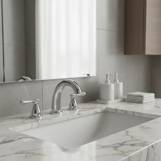 Robinet de lavabo de salle de bain domestique