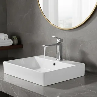 BAKALA robinet de lavabo noir/chromé