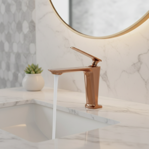 ZAPPO robinet de salle de bains doré Rose, lavabo, bec de vapeur monté sur le pont, robinets mélangeurs en laiton massif Rose doré ZAPPO robinet de salle de bains doré Rose, lavabo, bec de vapeur monté sur le pont, robinets mélangeurs en laiton massif Rose doré