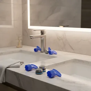 Aérateur à économie d'eau avec enlèvement