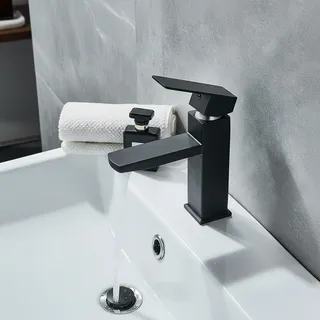 Robinet mitigeur d'évier carré