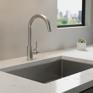 Robinet de lavabo en acier inoxydable