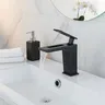 Mitigeur lavabo monocommande cascade bec…