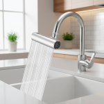 Cascade rotative à 360 degrés pour robinet de cuisine, protection contre les éclaboussures, Booster rotatif, tête de bec d&rsquo;extension, accessoires universels