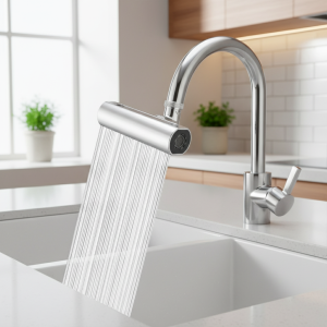 Cascade rotative à 360 degrés pour robinet de cuisine, protection contre les éclaboussures, Booster rotatif, tête de bec d&rsquo;extension, accessoires universels