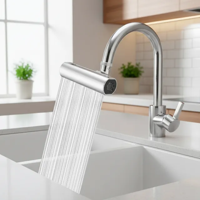 Cascade rotative à 360 degrés pour robinet de cuisine