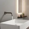 Mitigeur mural lavabo bec cylindrique incurvé finition… – vue 1