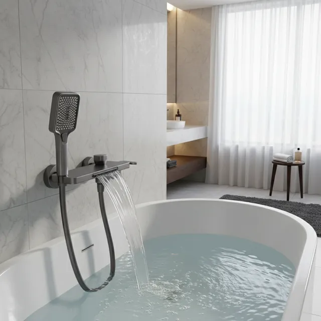 Robinet de baignoire cascade de salle de bains