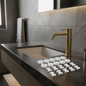 Noyau de Valve en laiton 10X, pièce filetée, accessoires de robinet, pièces filetées en céramique, amélioration de l&rsquo;habitat