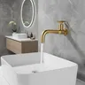 Robinet d'eau froide simple mural en acier…