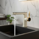 Lavabo de rinçage, robinet de lavabo froid et chaud, eau verticale, affichage numérique, salle de bains, lavage des mains, ménage, nouveau robinet anti-éclaboussures