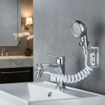 Lavabo piscine shampooing robinet de douche extension de douche externe salle de bain lavage des mains douche Booster buse ensemble