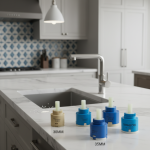 Noyau de Valve de robinet, lavabo de cuisine, eau chaude et froide, noyau de Valve en céramique 30/35/40MM, mitigeur de douche, accessoires de noyau