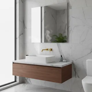 Robinet mitigeur thermostatique réglable pour salle de bains