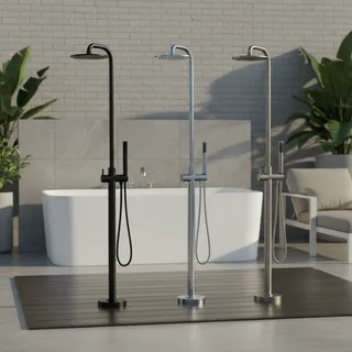 Douche à effet pluie extérieure