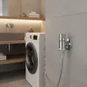 Robinets de Machine à laver en acier inoxydable – vue 1
