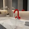 Robinets de salle de bains à Double poignée