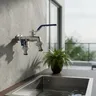 Robinet d'irrigation horticole à double poignée – vue 1