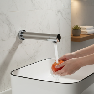 JIENI-Robinet de Lavabo Mural, existent, Mains Libres, Capteur Tactile, Eau Chaude et Froide, Centre Commercial, 256 JIENI-Robinet de Lavabo Mural, existent, Mains Libres, Capteur Tactile, Eau Chaude et Froide, Centre Commercial, 256