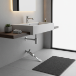 Joli de commande à pédale de sol, vanne de robinet, pièce de rechange en acier inoxydable 304, cuivre et eau froide simple, bassin