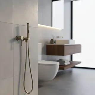 Robinets de douche de Bidet en Nickel brossé