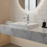 Robinet mitigeur d&rsquo;évier de lavabo, robinet d&rsquo;eau chaude et froide à levier unique, robinet de bain en laiton rétro économie d&rsquo;eau robinets de lavabo de salle de bains