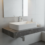 Robinets d&rsquo;évier de salle de bains, robinet d&rsquo;eau froide unique, robinets de salle de bains en argent, robinets de lavabo montés sur le pont à poignée unique, accessoires de quincaillerie