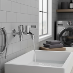 Robinet de Machine à Laver à Double Extrémité en Laiton, Wild à 4 Points, Balai à Franges, Piscine, Accessoires Multifonctionnels, 6 000 Ans